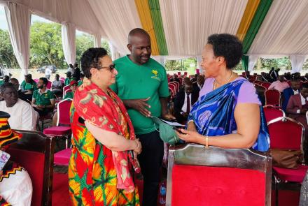 AAYC Secretary General calls for a Skilling education at the Africa day Celebrations.