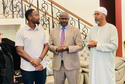 AAYC Team's Honorary Visit to Busoga Kingdom's Royal Highness